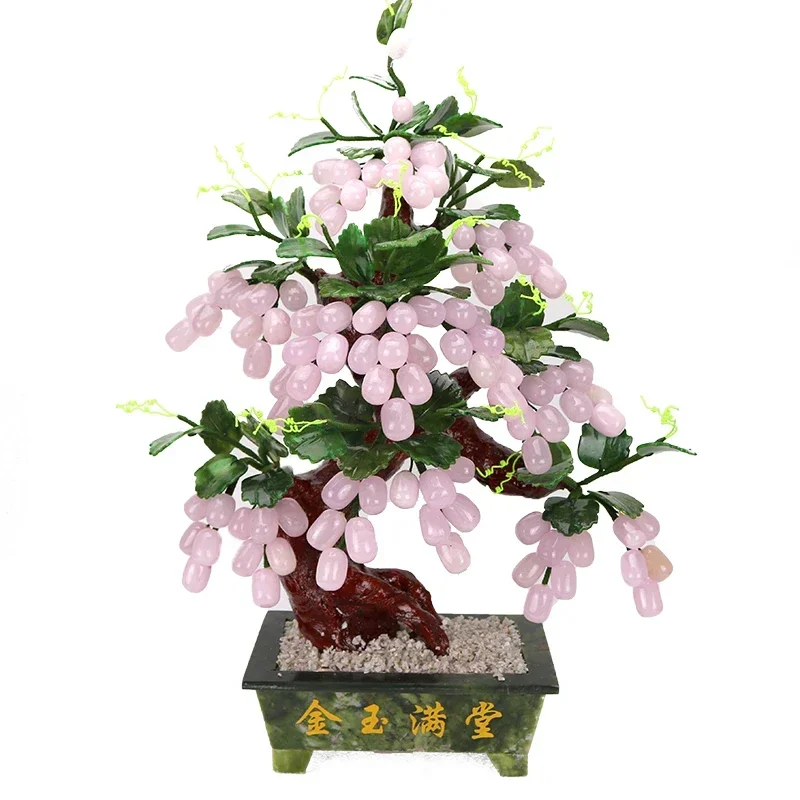 Art Craft Christmas Tree - Ornamento de pedra árvore de uva