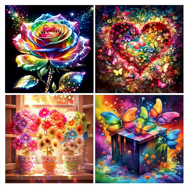 Art Craft Ideas With Paper - SDOYUNO DIY Pintura Diamante 5D Completa