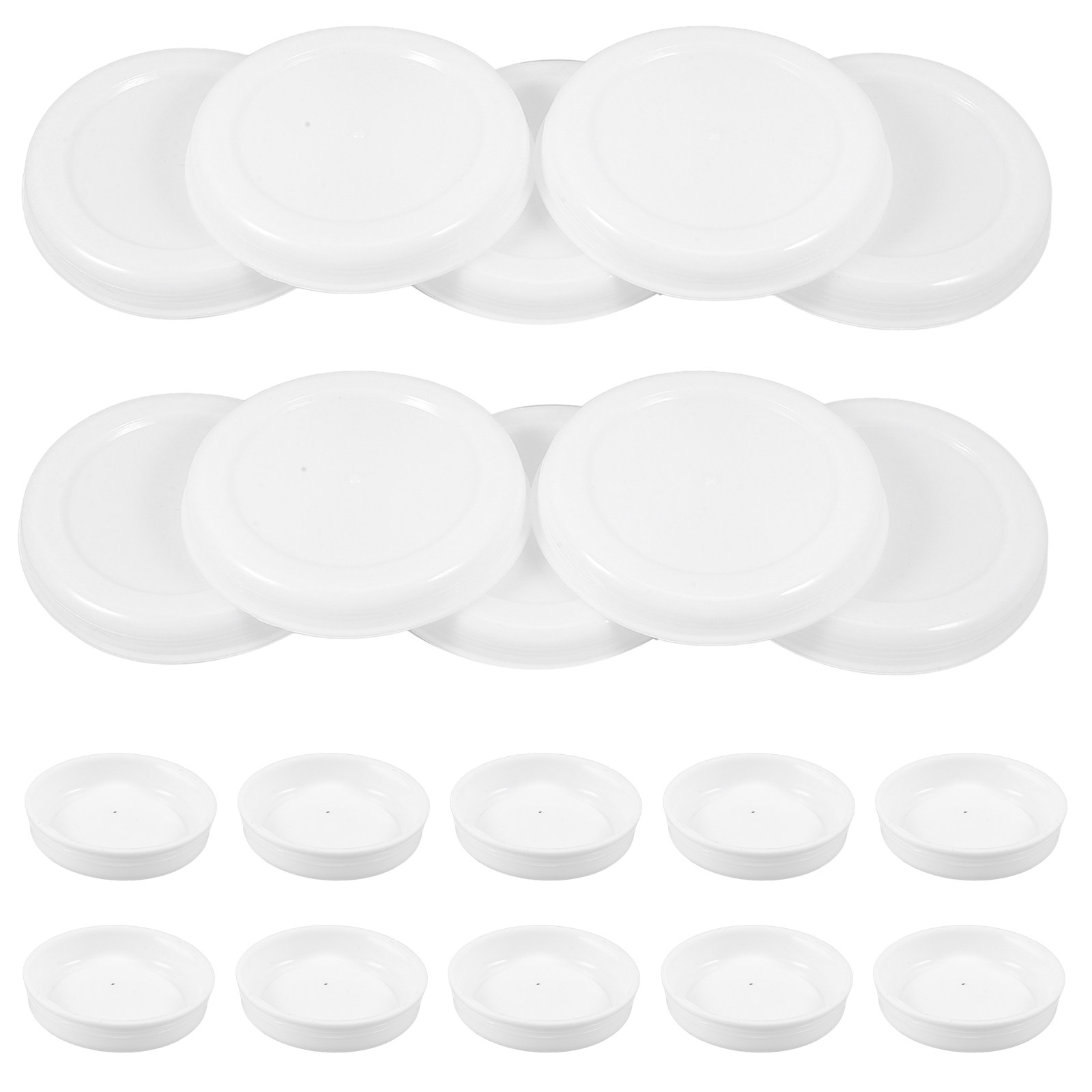 Art Craft Youtube - 50 Peças de Tampas Redondas Multiuso
