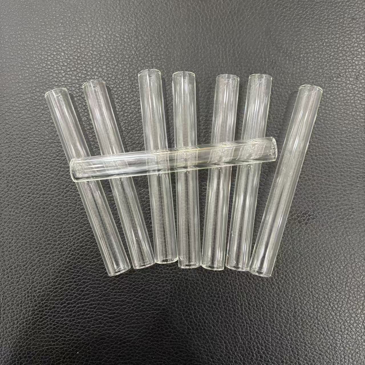 Art Craft Youtube - 10 Canudos de Vidro Borossilicato Transparente