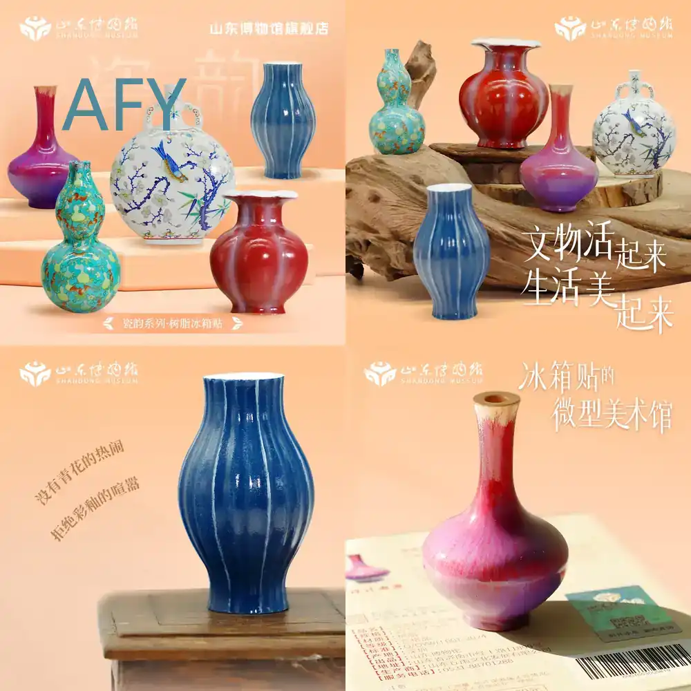 Art Craft Museum - Adesivo de Resina para Geladeira, Lembrança