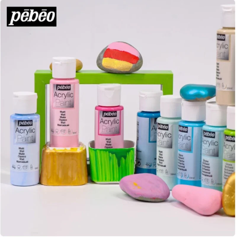 Acrylic Pour Paint - PEBEO DECO Tinta Acrílica 59ml/garrafa Cor