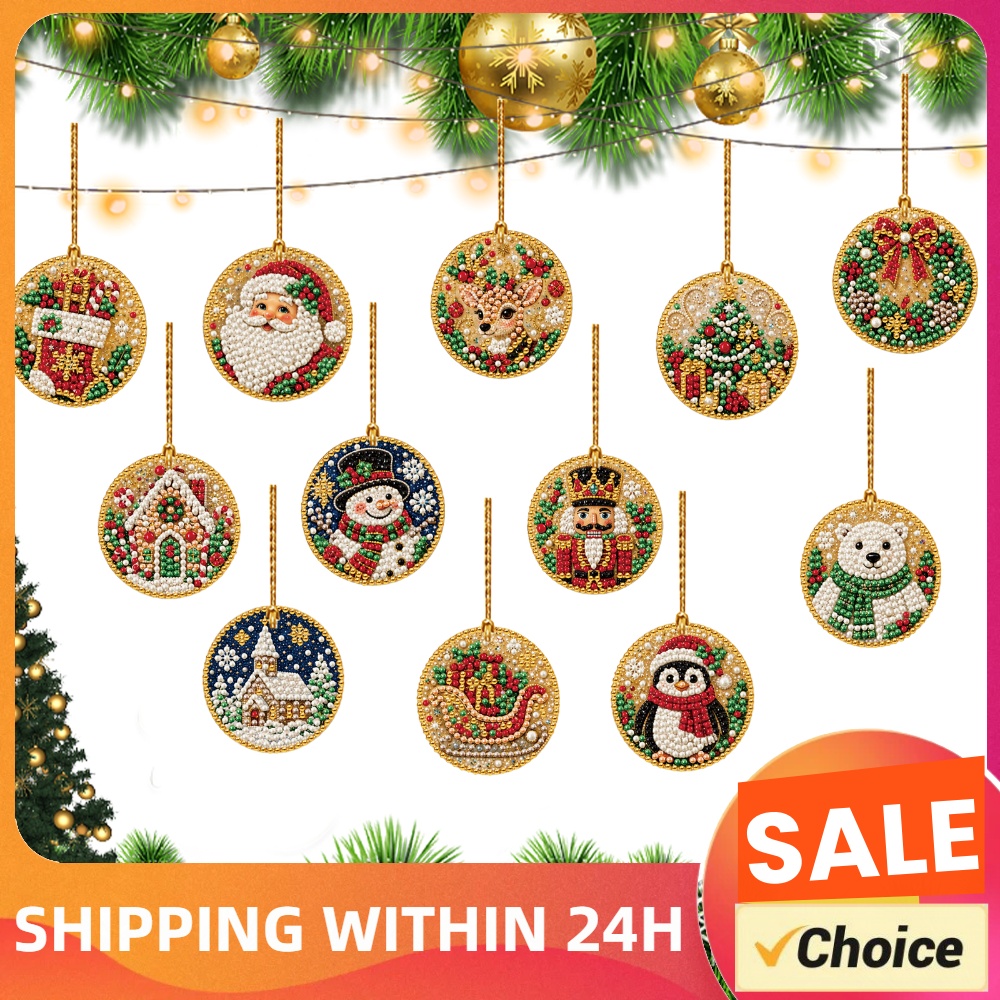 Art Craft Christmas Tree - Kit de Enfeites de Natal em