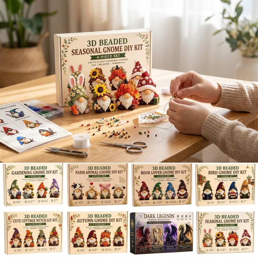 Art Craft Youtube - Kit de Artesanato DIY com Contas