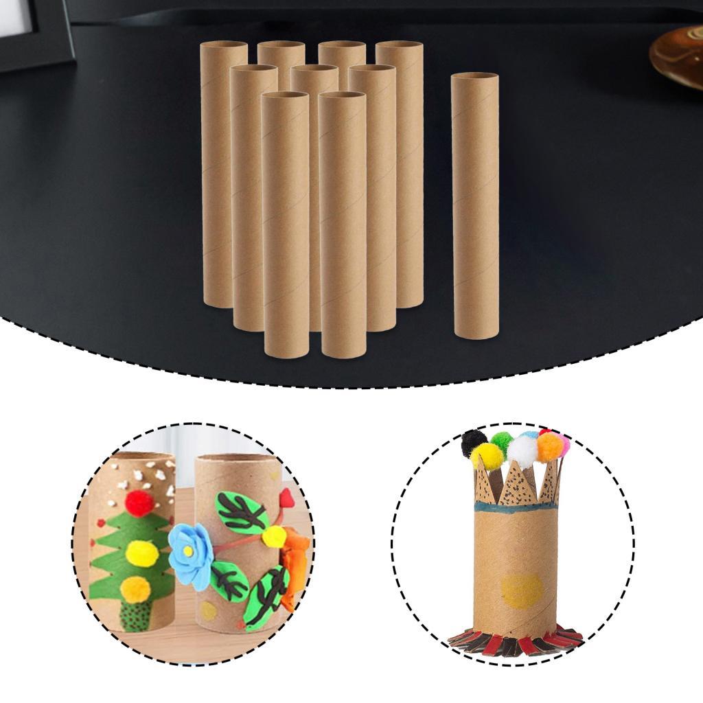 Art Craft Youtube - Tubos de Papelão Resistentes para Artesanato: