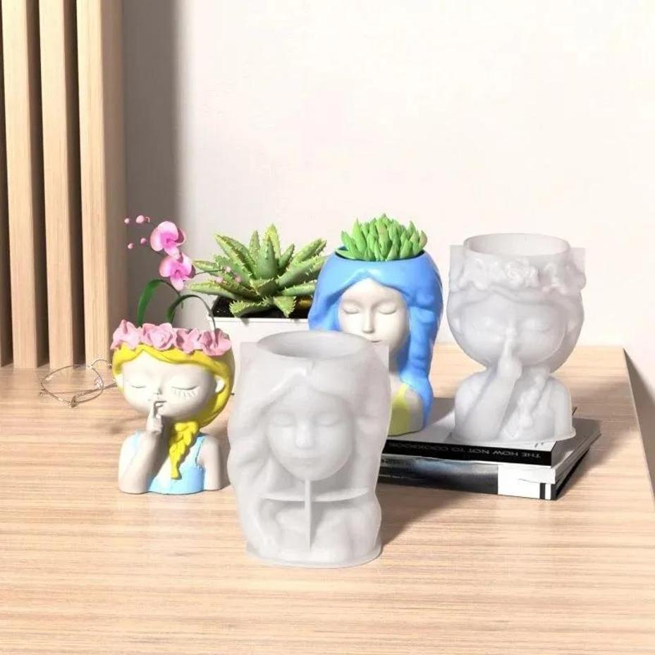 Art Craft Girl - 1 Pcs molde de silicone 3D