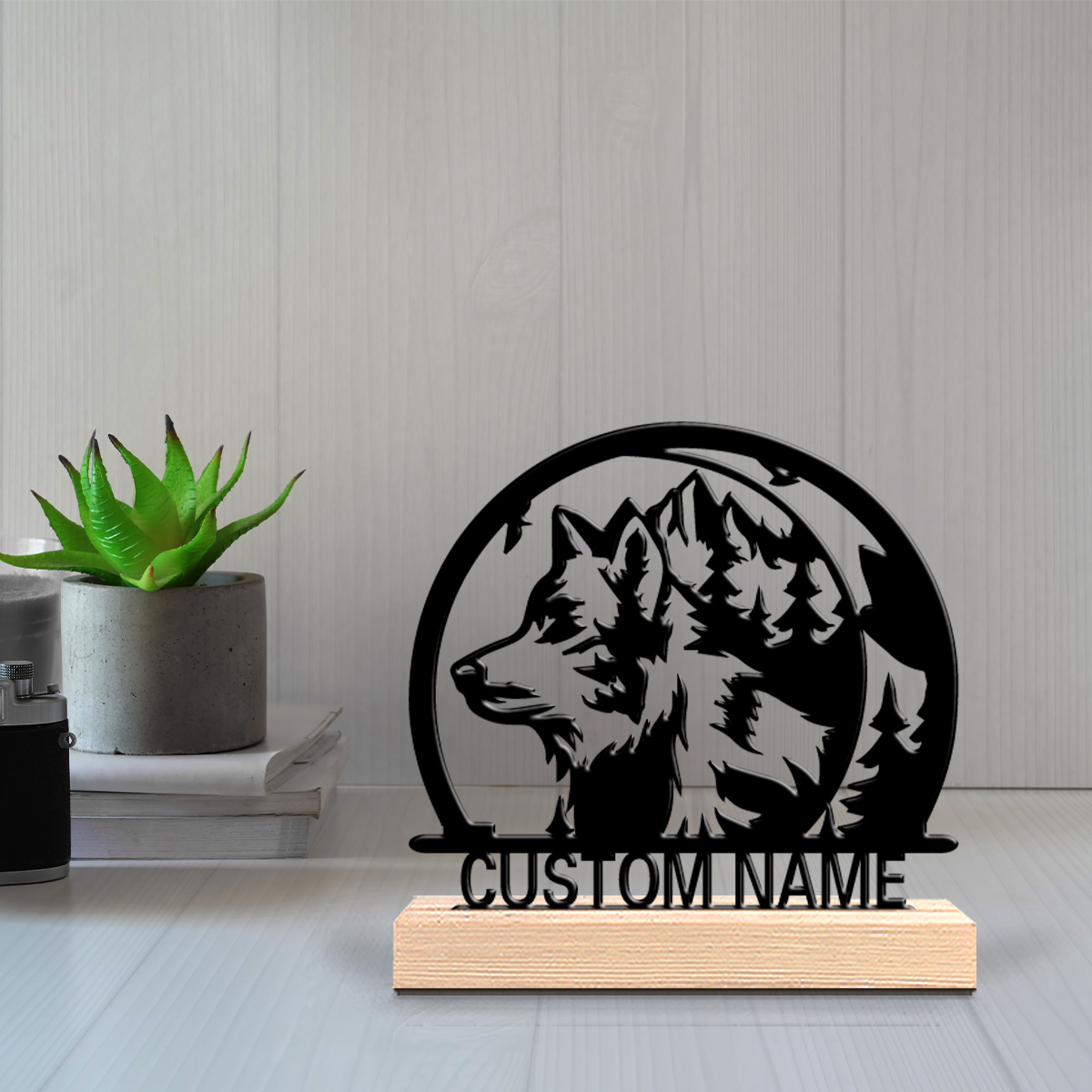 Letter S Art Craft - Estátua de Metal Personalizável com Letras
