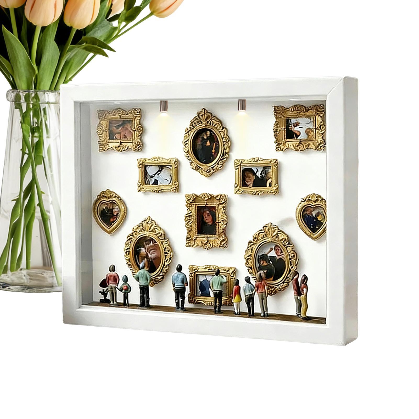 Art Craft Museum - Kit DIY Mini Museu de Silhuetas