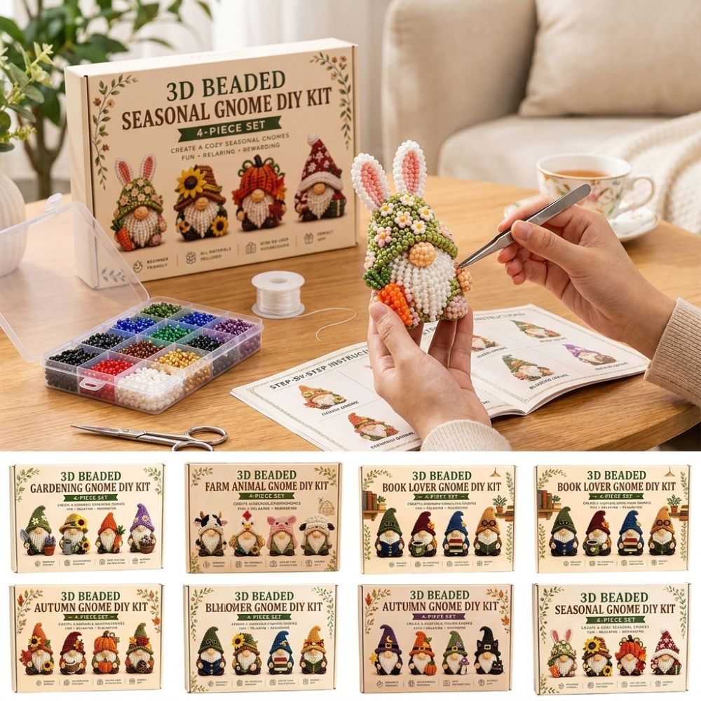 Art Craft Youtube - Kit de Artesanato DIY com Miçangas