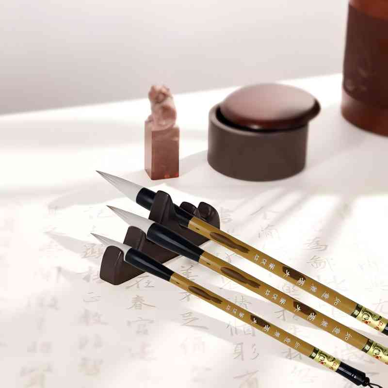 Calligraphy Pen Set - Pincel de escrita chinês de 3