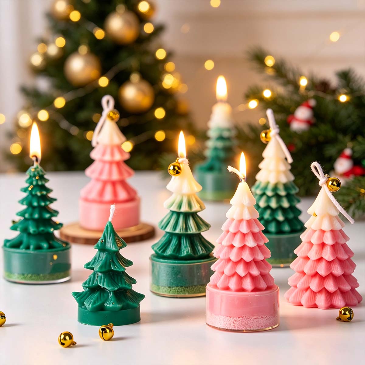 Art Craft Christmas Tree - Molde de Silicone 3D para Árvore