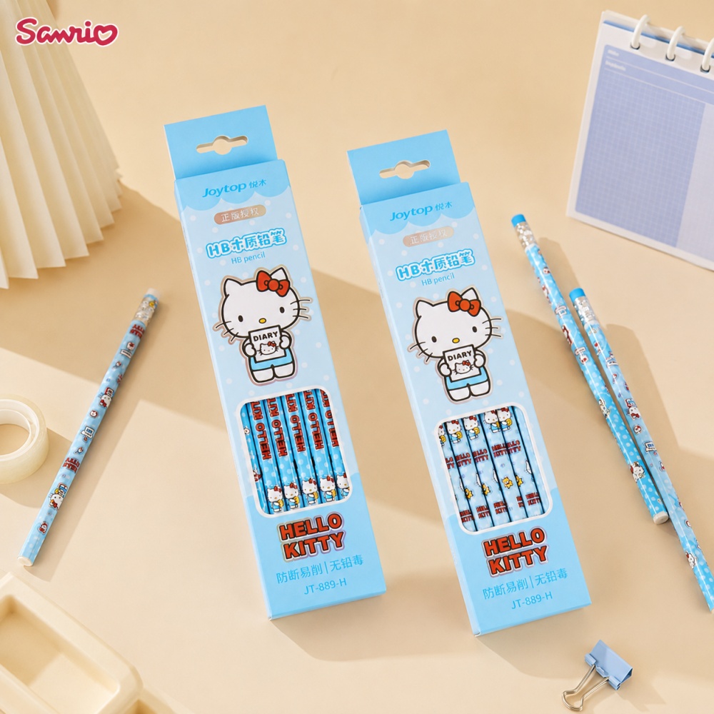 Calligraphy Pen Set - Conjunto de 12 Lápis de Madeira
