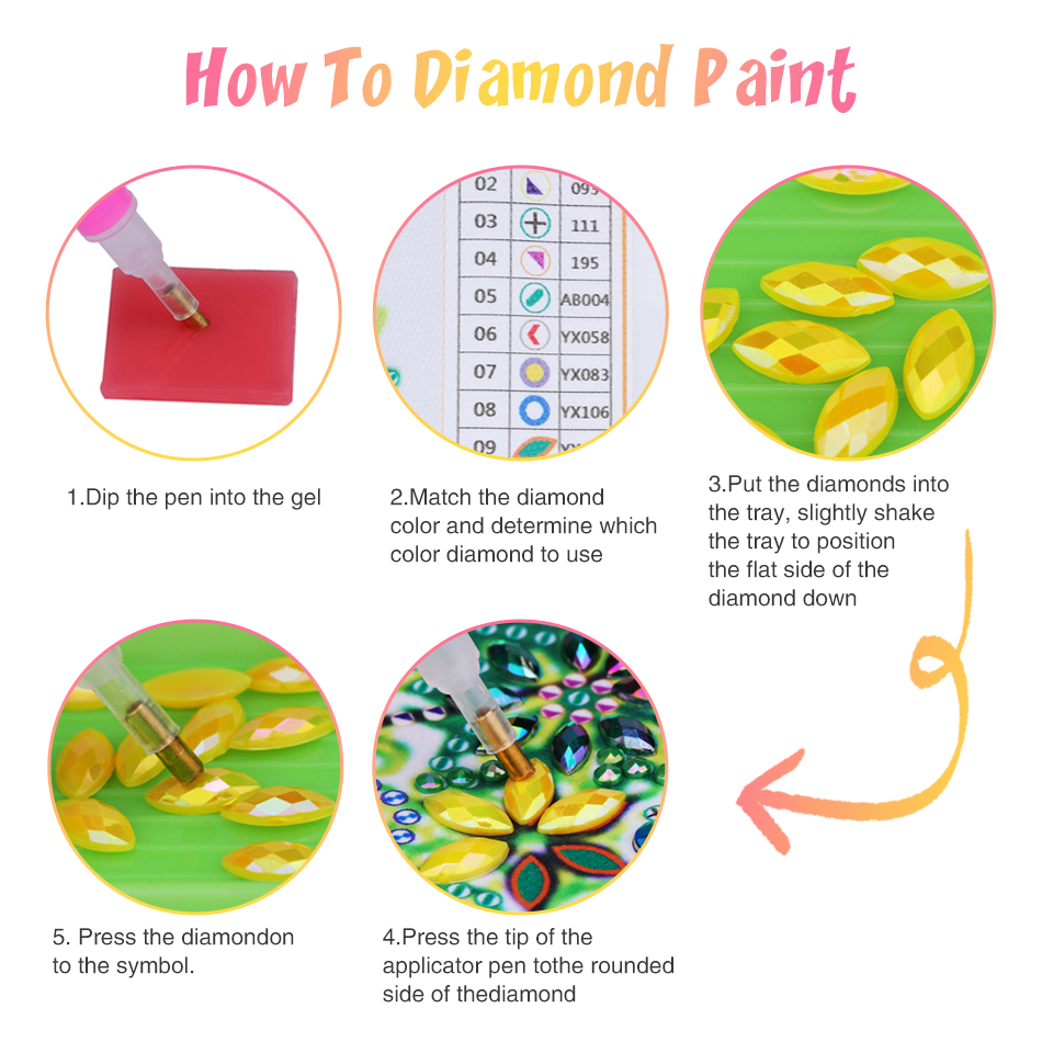 GATYZTORY Pintura Diamante 5D  - Art Craft Ideas With Paper avaliação e preço