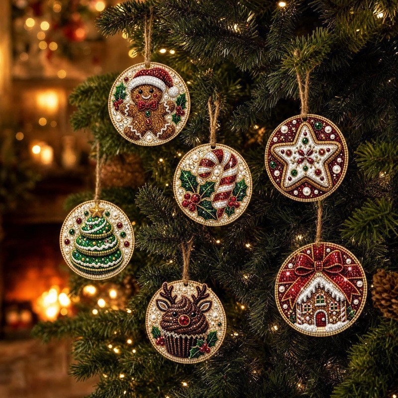 Kit de 6 peças para pintura de - Art Craft Christmas Tree avaliação e preço