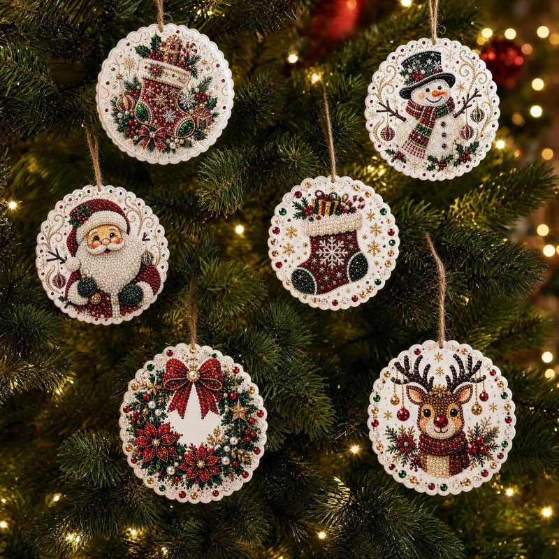Kit de 6 peças para pintura de - Art Craft Christmas Tree avaliação e preço