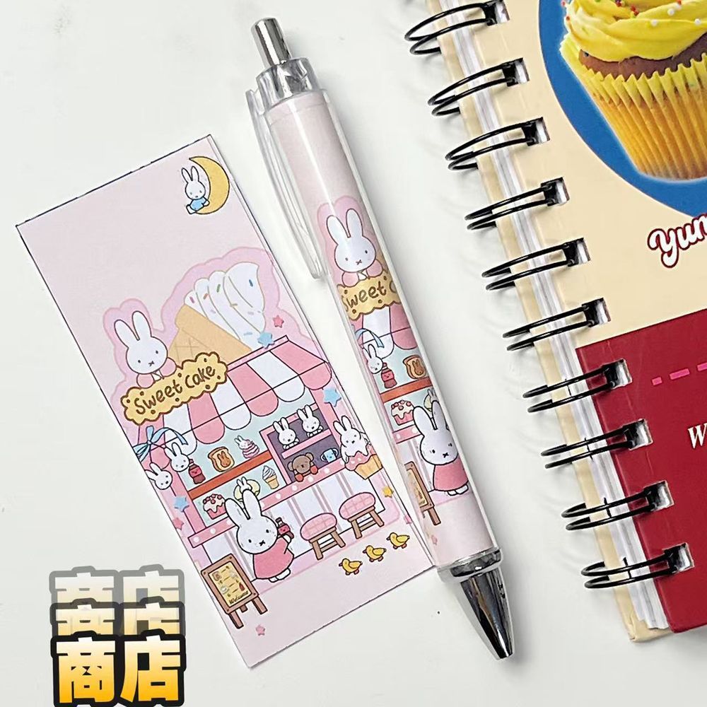 Nova Caneta Gel Retrátil Miffy - Calligraphy Pen Set avaliação e preço