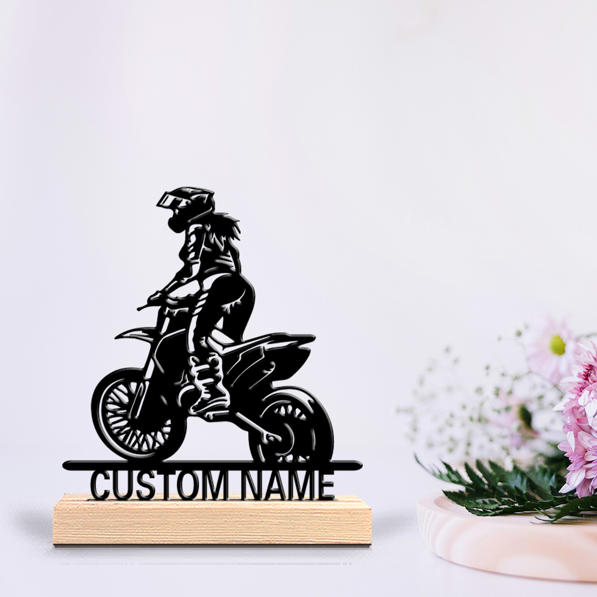 1 peça Estatueta Criativa de M - Art Craft Wood avaliação e preço