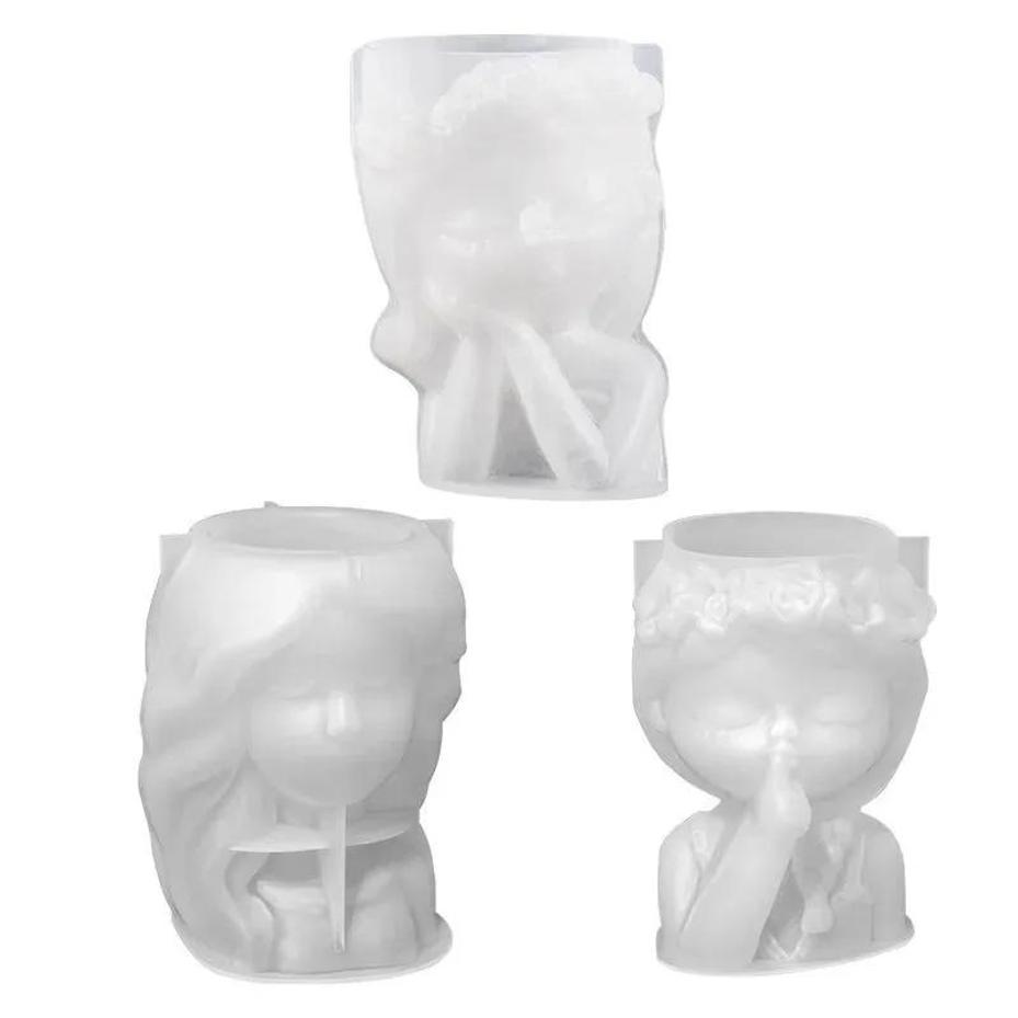 1 Pcs molde de silicone 3D men - Art Craft Girl avaliação e preço