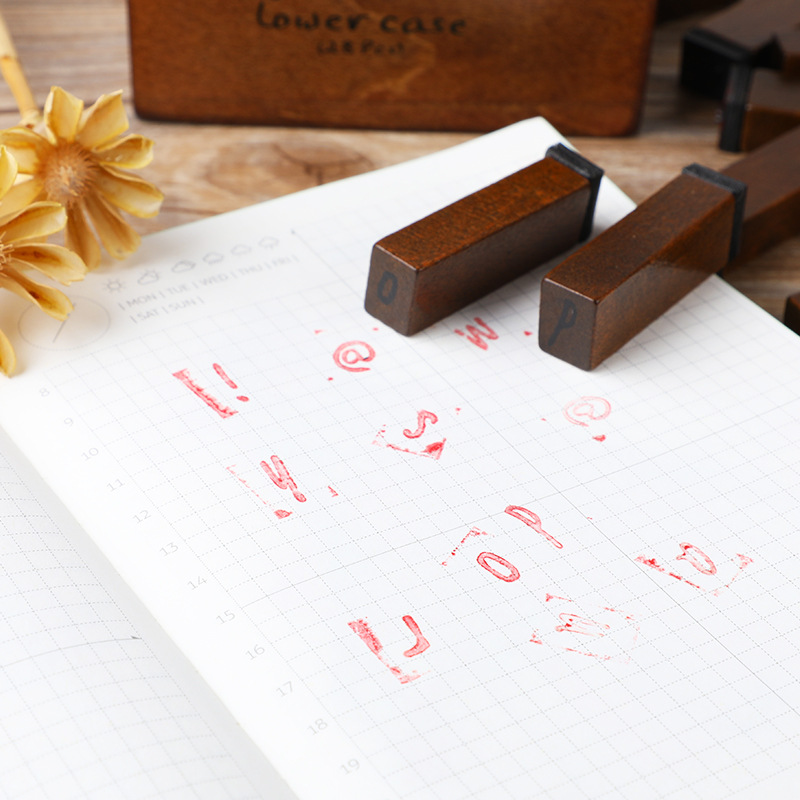 Conjunto de Carimbos de Letras - Box Art And Craft avaliação e preço