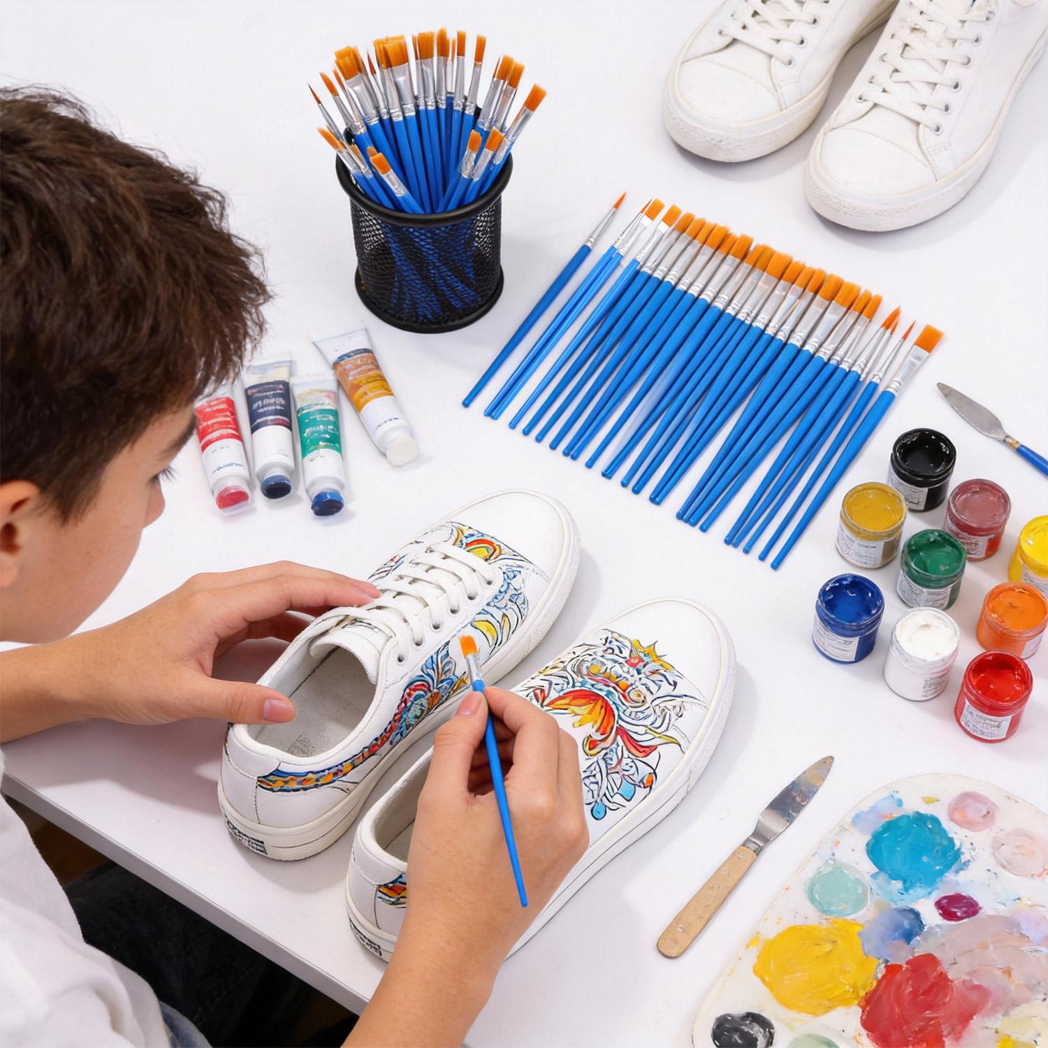 10/20 Tiras de Potes de Tinta  - Box Art And Craft avaliação e preço