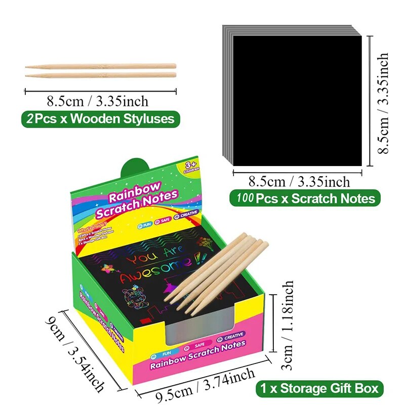 Muitos kits criativos de cartõ - Art Craft Education avaliação e preço