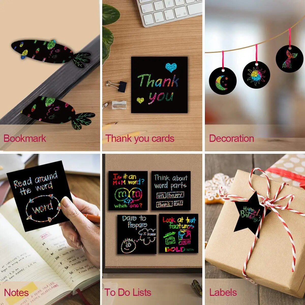 Muitos kits criativos de cartõ - Art Craft Education avaliação e preço