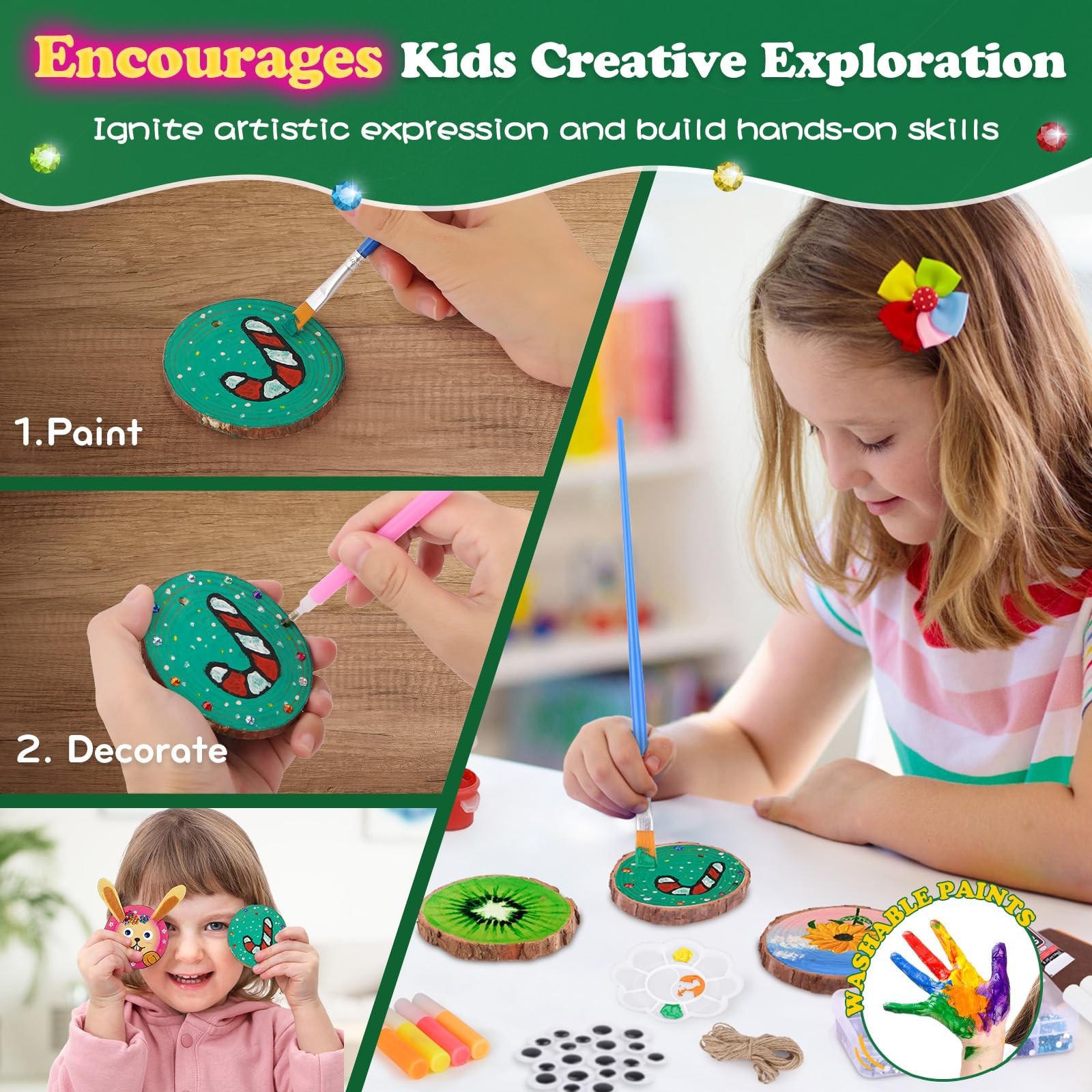 Kit de Pintura em Madeira que  - Art Craft Education avaliação e preço