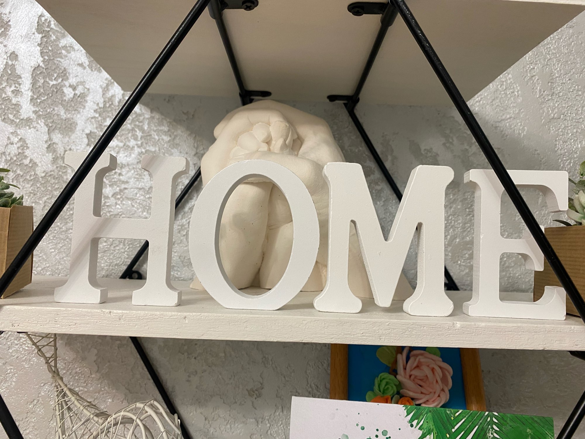 Letras brancas de madeira em i - Letter S Art Craft avaliação e preço
