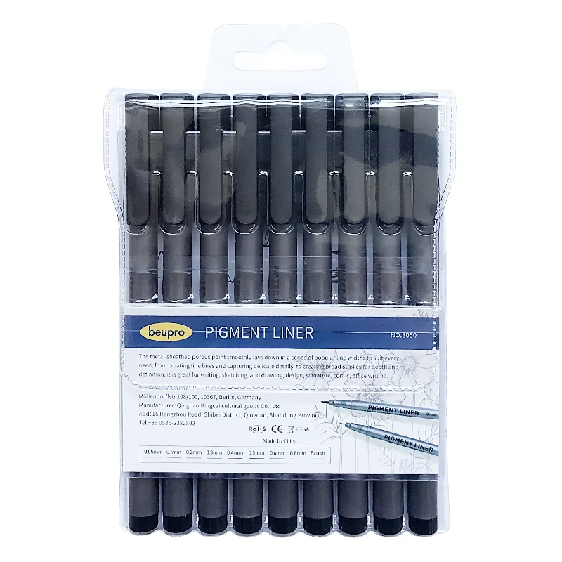 9 pçs/set pigmento forro micro - Calligraphy Pen Set avaliação e preço