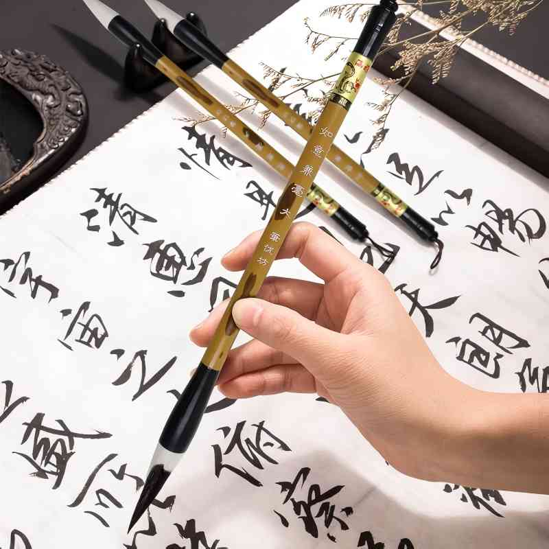 Pincel de escrita chinês de 3  - Calligraphy Pen Set avaliação e preço