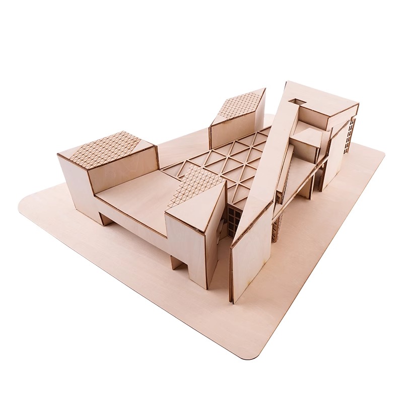 1:100 escala 1:200 diy em mini - Art Craft Museum avaliação e preço