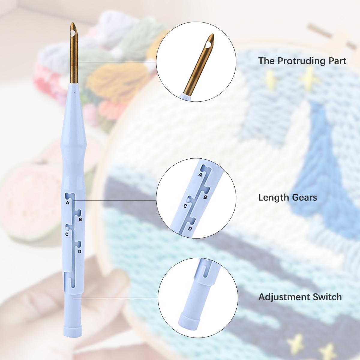 RUOPOTY Kits de Agulha Mágica  - Art Craft Ideas With Paper avaliação e preço