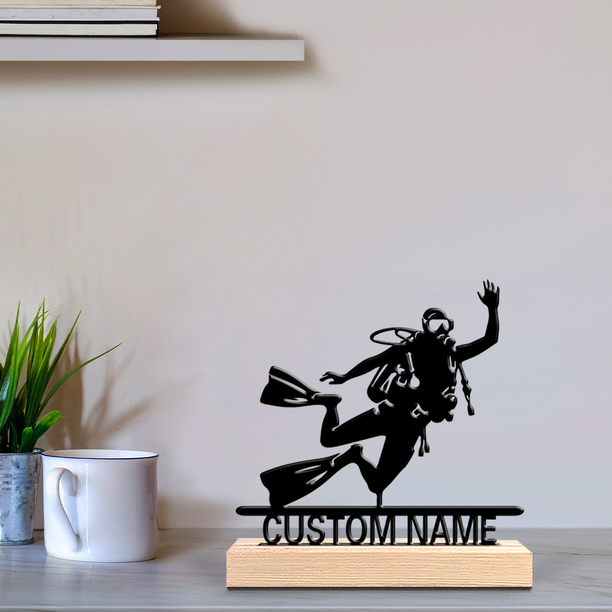 1 peça Estátua de Metal Modern - Letter S Art Craft avaliação e preço