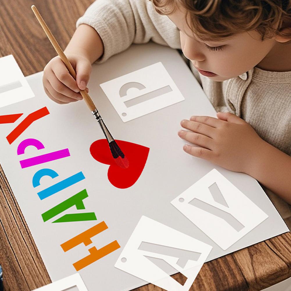 Estênceis de letras de casamen - Letter S Art Craft avaliação e preço